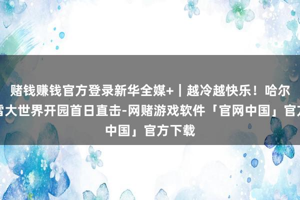 赌钱赚钱官方登录新华全媒+｜越冷越快乐！哈尔滨冰雪大世界开园首日直击-网赌游戏软件「官网中国」官方下载
