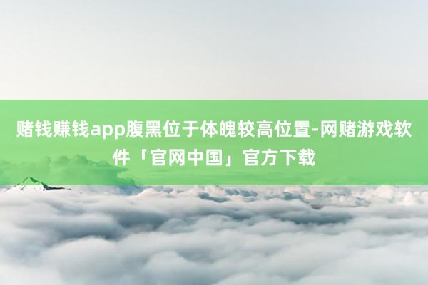 赌钱赚钱app腹黑位于体魄较高位置-网赌游戏软件「官网中国」官方下载